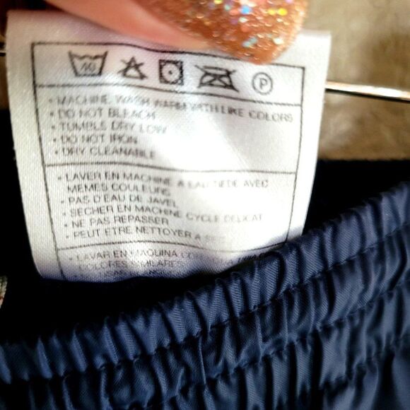 Nike Men's Pants Navy Blue XL Track Pants Dri-Fit Pull On Elastic Waist - Picture 5 of 7